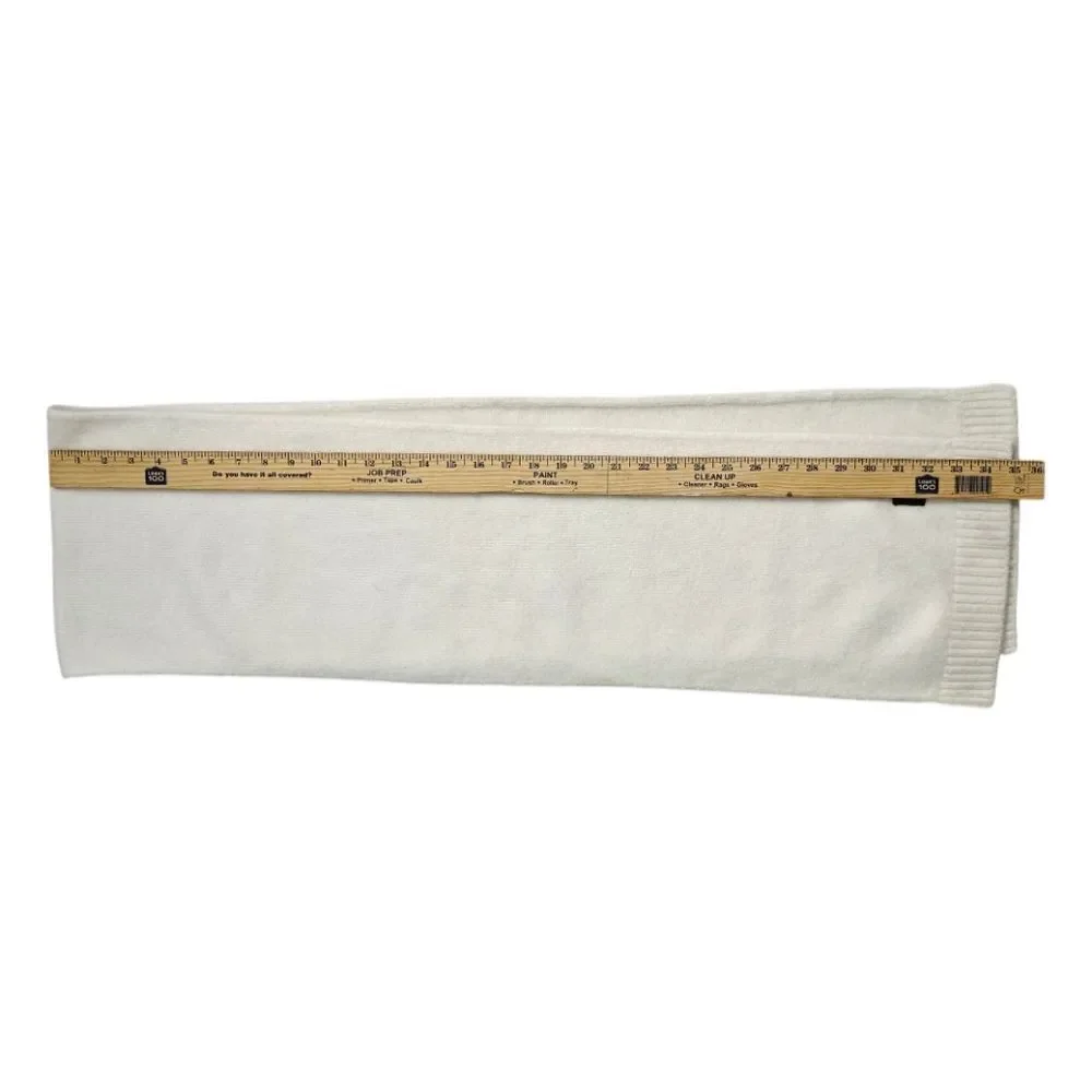 All Saints Cream Scarf